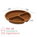 Silicone Suction Baby Devided Food Tray