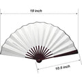 8-Inch Double-Sided Silk Fan