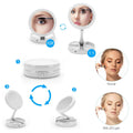 10X LED Double Side Makeup Mirror