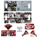 Offset Printed Cheer Banner Clapper Foldable Paper Fan