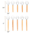 Multifunctional Oak Stirring Whisk
