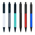 Push Action Aluminum Aluminum Barrel Neutral Pen
