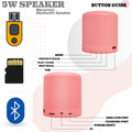 Portable Macaron Bluetooth Speaker
