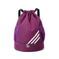 Drawstring Basketball Bag Backpack With Shoes Compartment