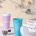 15Oz Plastic Minimalist Coffee Mug