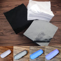 Plastic Eyeglass Case with Cleaning Cloth
