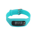 Silicone Wrist Pedometer Watch