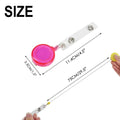 Round Retractable Badge Reel