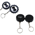Cap Shaped Bottle Opener With Key Chain