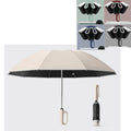 Reverse Folding Umbrella With Ring Buckle