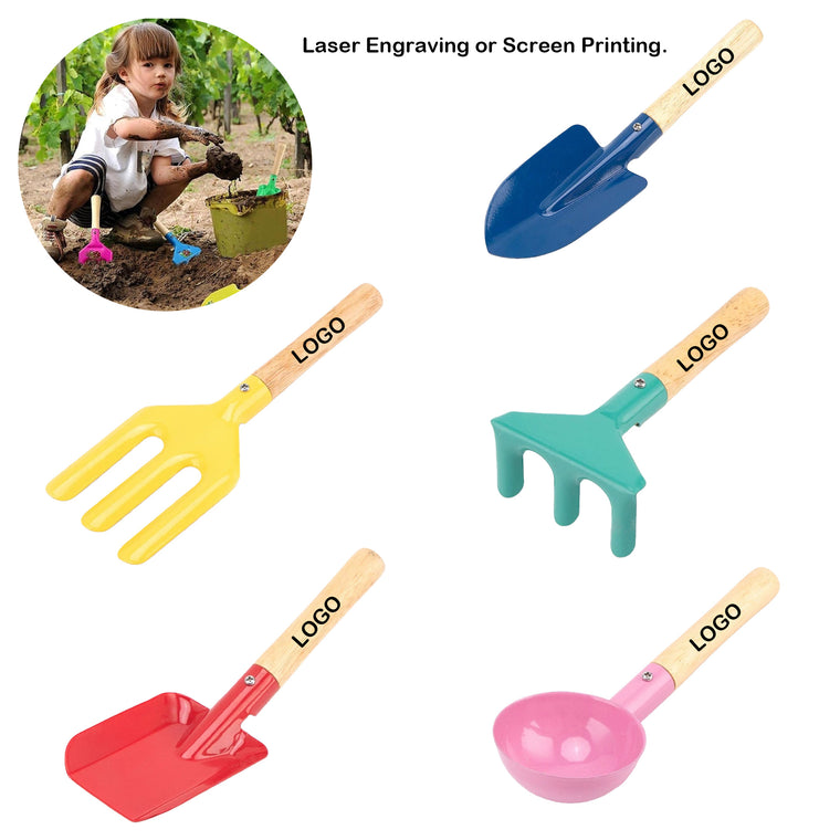 Five-Piece Kids Gardening Tools Set