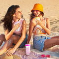 24Oz Color Changing Cold Cups With Straws
