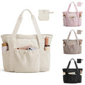Foldable Tote Bag With Drawstring Bag