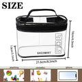 PVC Travel Toiletry Bag Clear Makeup Cosmetic Organizer