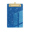 Glitter Acrylic Clipboard With Gold Clip