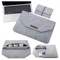 Two-In-One Felt Laptop Sleeve