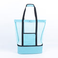 Beach Mesh Bag With Cooler - Ocean
