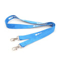 Recycled Nylon Eco-Friendly Double-Ended Lanyard