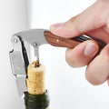 Pear Wood Textured Handle Wine Bottle Opener