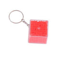 Mini Plastic 3d Cube Maze Puzzle Keychain