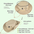 Foldable Sun Visor Bucket Hat Upf 50+