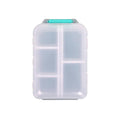 Daily Pill Box Case - Portable Travel Medication Organizer