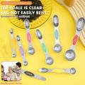Stainless Steel Magnetic Measuring Spoons Set