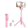 Bluetooth Telescopic Selfie Stick with Triangular Stand