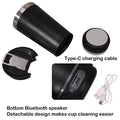 16oz Stainless Steel Beer Cup with Bluetooth Speaker