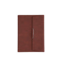 A5 Leather Three-fold Business Loose-Leaf Notebook