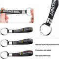Silicone Wristlet Keychain