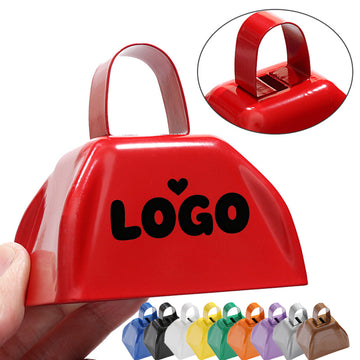 3'' Metal Cow Bell Noisemaker