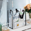 Clear Pvc Stadium Tote Bag