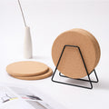 Round Beveled Cork Heat-Resistant Pad