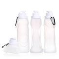 17Oz Collapsible Water Bottle With Clip