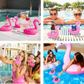 Flamingo Floating Coasters