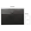 A4 Document Bag With Snap Closure