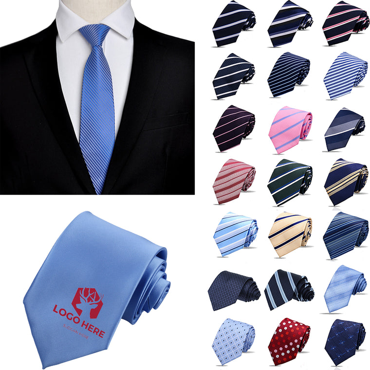 Custom Jacquard Polyester Silk Neckties