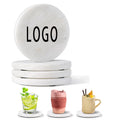 White Marble Coaster