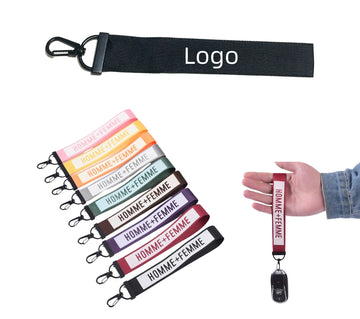 Custom Wrist Lanyard Keychains