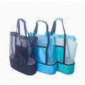 2-in-1 Outdoor Tourism Net Picnic Bag w/Insulation Cooler