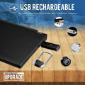 Foldable USB Rechargeable Eye Protection Book Reading Light