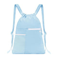Drawstring Backpack With Mesh Pocket