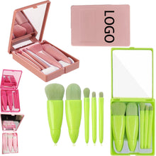 Portable Mini Eyeshadow Makeup Brushes Set