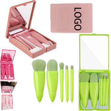 Portable Mini Eyeshadow Makeup Brushes Set