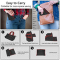 Reusable Foldable Shopping Bag With Pocket Washable Tote Bag