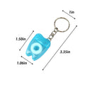 Tooth-Shaped 10M Dental Floss With Keychain