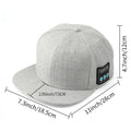 Bluetooth Dual-Speaker Baseball Cap