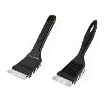 BBQ Grill Brush With Scraper