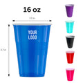 16 Ounce Plastic Party Stadium Cups
